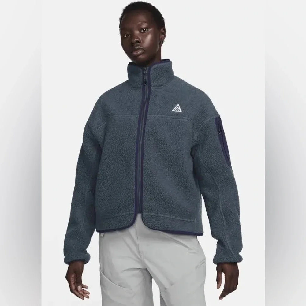 Women's Nike ACG "Arctic Wolf" Polartec® Oversized Fleece Full-Zip Jacket - Picture 3 of 8